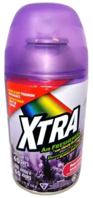 858584007348 XTRA Recharge aérosol lavande (mauve) 142g (A00768)- caisse de 12 unités