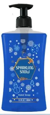 892166000310 - HAND SOAP Savon à main pompe (bleu) 400ml (CA8739)- caisse de 12 unités