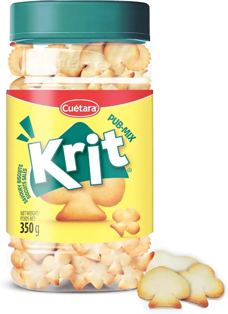 854200467053 CUÉTARA Biscuits Pub-Mix Mini Crackers délicieux 350g (B01200)- caisse de 12 unités