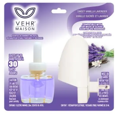 842107002200 VEHR Plug inn vanille et lavande (mauve) (A00895)- caisse de 12 unités