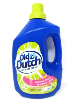 063474311249 OLD DUTCH Liquide lessive Fraicheur d'été ( 50 br.) 2L (A3400)- caisse de 12 unités