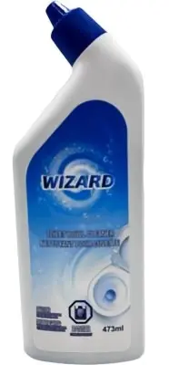 842107010144 WIZARD Nettoyeur de cuvette (canard) 473ml (A00788)- caisse de 12 unités