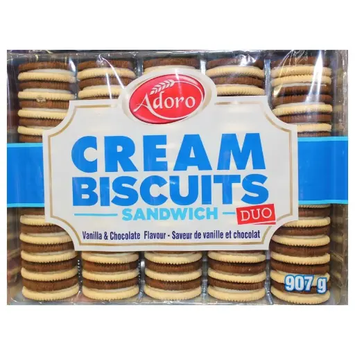 8906078262048 - Adoro Biscuits Vanille et Chocolat 720g (CB002) - caisse de 12 unités