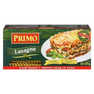 055900001534 - PRIMO Lasagne prêtes pour le four 375g (CN145)- caisse de 12 unités