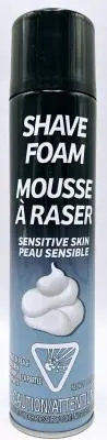 842107011110 - SHAVE FOAM mousse à raser peau sensible 225ml (A10104)- caisse de 12 unités