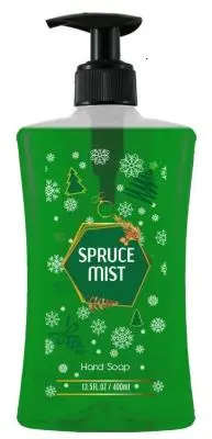 892166000327 - HAND SOAP Savon à main pompe (vert) 400ml (CA8740)- caisse de 12 unités