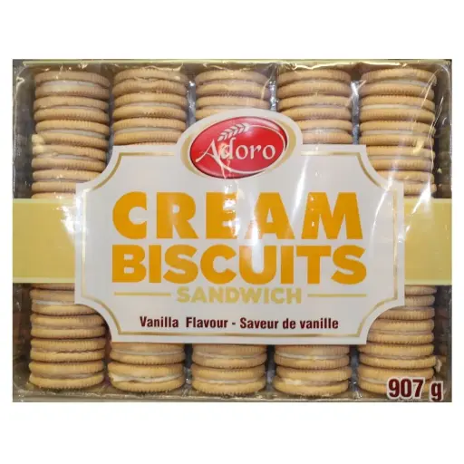 8906078262031  - Adoro Biscuits Vanille 709g (CB001)- caisse de 12 unités