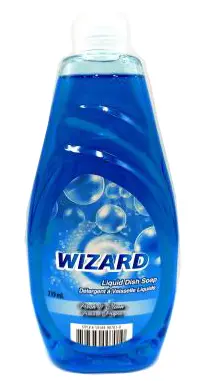 858584007010 WIZARD Liquide vaisselle (bleu) copie du dawn 739ml (A1163)- caisse de 12 unités