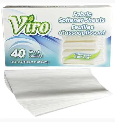 055966917404 VIRO Assouplisseur en feuilles (A95) - caisse de 12 unités