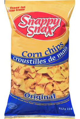 814697003035 - SNAPPY SNAX Corn Chips original 312g (G7119)- caisse de 12 unités