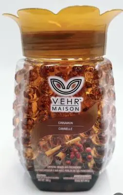 064819327338 VEHR Purificateur d'air Bulles cannelle (orange) A90461)- caisse de 12 unités