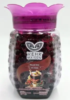 064819327338 VEHR Purificateur d'air Bulles vin chaud (mauve) (A90462)- caisse de 12 unités