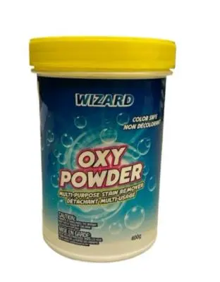 842107007038 WIZARD OXY poudre linge 400g (CA2602)- caisse de 12 unités