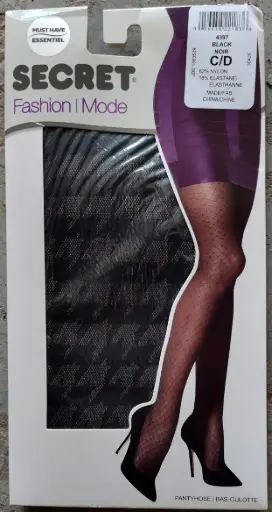 056638221836- SECRET Fashion mode bas culotte Noir (96 unités) 4397 C/D