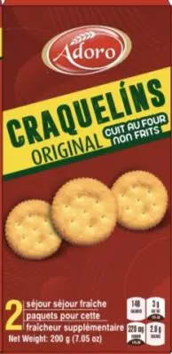 8906078265971 - Adoro Craquelins Originals 200g (B01895)- caisse de 12 unités
