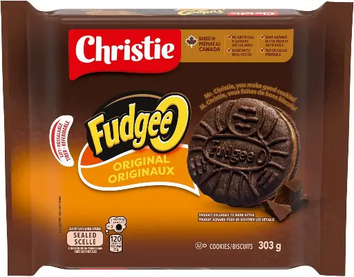 066721005861 Christie Biscuits Fudgee-O 303g (CB451-OU)- caisse de 12 unités