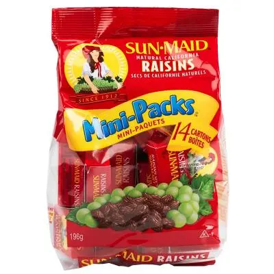041143025734 - SUN-MAID Raisins secs 14X14g (CG0093)