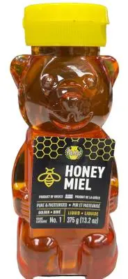 627987001327 - PALM.TEDDY Miel ourson no.1 375ml (C888)- caisse de 12 unités