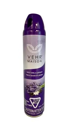 888168103807 WIZARD Purificateur d'air spray vanille et lavande (mauve) 283g (A00776)- caisse de 12 unités