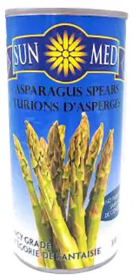 770910352109 - SUN MED Pointes d'asperges 341ml (CL002)- caisse de 12 unités